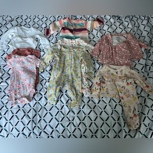 Mixed Lot: Newborn clothing, girl